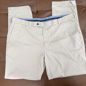 Brooks Brothers Men's Lightweight Advantage Cream Chinos 40/32